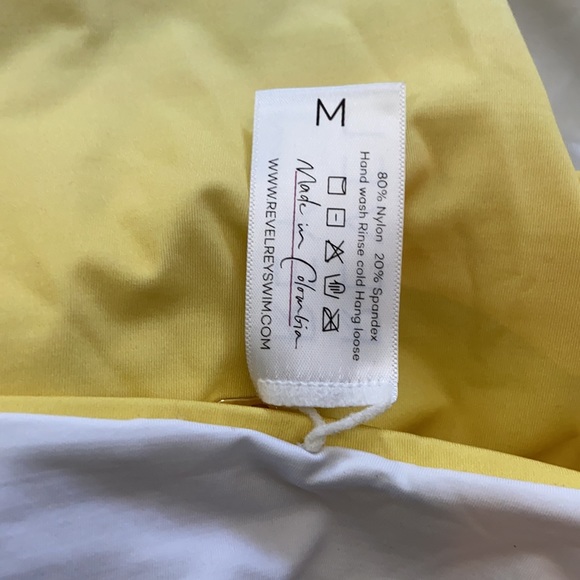 NEW; Revel Rey Swim Blondie Yellow Ombre 👙 - Picture 10 of 11